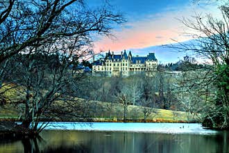 Winter Night At The Biltmore Lagoon