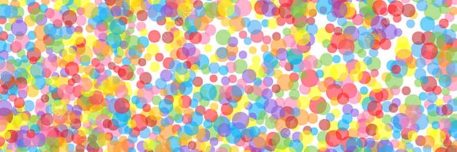 Confetti birthday simple background. Carnival colours falling paper elements isolated