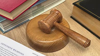 Courtroom - A judges gavel