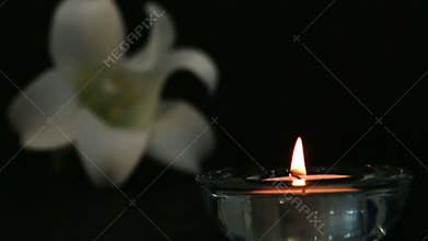 Candle lighting for remembrance