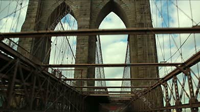 Crossing the Brooklyn Bridge