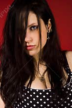 Hot gothic girl