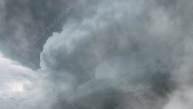 Dark Storm Clouds Moving Across the Sky ultra HD