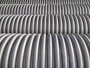 Corrugated plumbing pipe