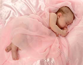 Baby Covered in Pink