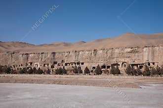 Dunhuang Mogao Grottoes ancient abandoned