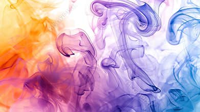 Texture thick smoke for design natural abstract color background