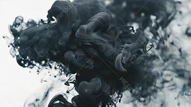 Texture thick smoke for design natural abstract color background