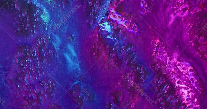 Ink spill colorful fluid neon water texture light