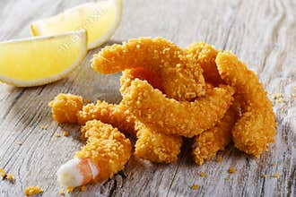 Breaded shrimp