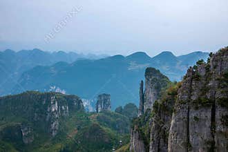 Enshi Grand Canyon mountain landscapes