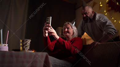 husband and wife celebrate birthday