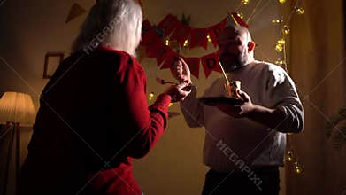 husband and wife celebrate birthday