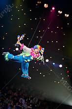 Clown in a circus