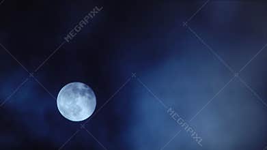 Moon to black