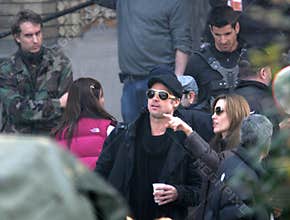 ANGELINA JOLIE AND BRAD PITT