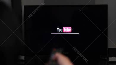 Watching YouTube on Smart tv