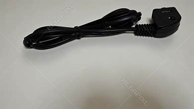 Black Power Cable for Electronics