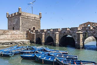 Ancient harbour in Essaouira