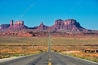 Road trip to Monument Valley, Arizona, USA