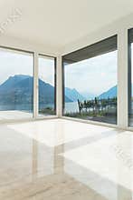 Beautiful penthouse, empty living room