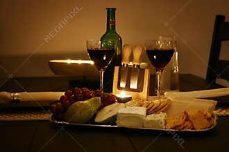 Wine and Cheese