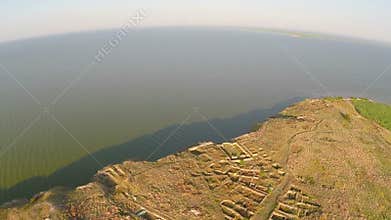 Argamum fortress aerial