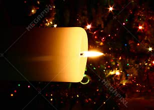 Christmas candle