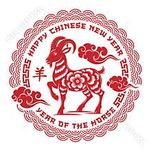 Year of The Goat, Chinese new year 2027 sign