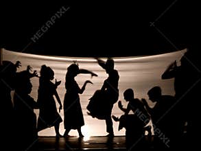Indonesian Shadow play