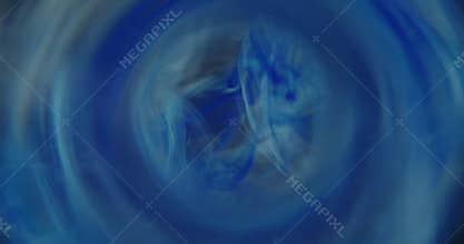 Haze flow blur pigment splash paint blot round art