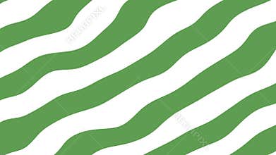 Green Wavy Stripes Pattern for Modern Design Projects
