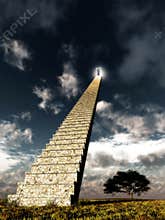 A stairway