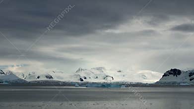 Coastline of Antarctica