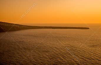 Aegean sea seen from Oia