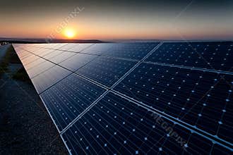 Power plant using renewable solar energy