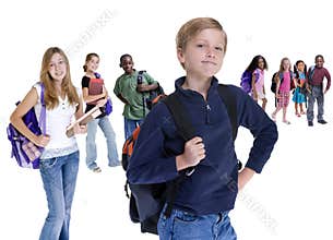 School Kids Diversity