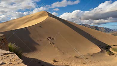 Desert Dunes Nature, Generative AI