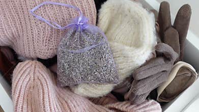 Organizing winter clothing and accessories for a cozy season