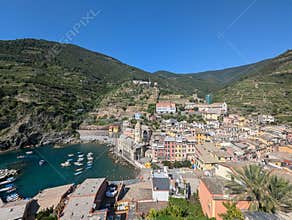 City of Vernazza from the Doria Tower