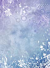 Floral Grunge Background