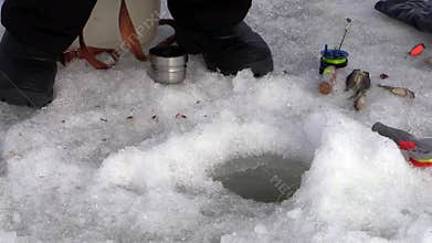 Ice fishing