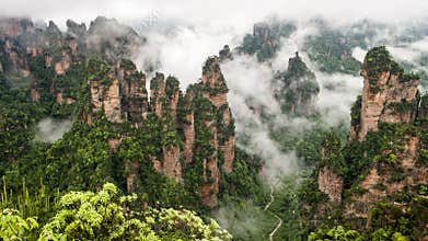 Zhangjiajie, a stunning masterpiece