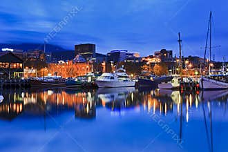 Hobart Harbour Yacht Gallery