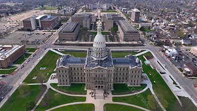 Michigan State Capitol, Lansing, MI, USA