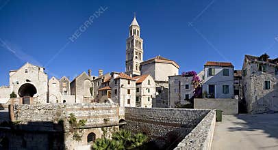 Split, Croatia - Diocletian Palace, southeastern view