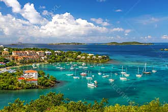 St. John, USVI - Beautiful Cruz Bay