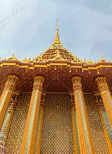 A Symbol of Faith: Golden Buddhist Temple in Thailand