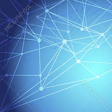 Molecule structure intricacy connection background