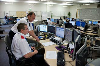 Highways Agency Motorway Control Room